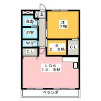 ソレアード穴橋の間取り