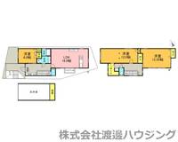 大阪府箕面市粟生間谷東1(一戸建)の賃貸物件の間取り
