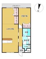 物件の間取り画像