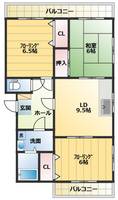 物件の間取り画像