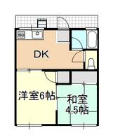 岡山県岡山市北区島田本町2(一戸建)の賃貸物件の間取り