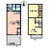 物件の間取り画像