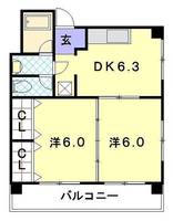 物件の間取り画像