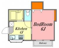 広島県広島市佐伯区五日市中央1(アパート)の賃貸物件の間取り
