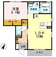 物件の間取り画像