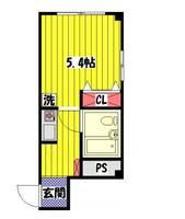 東京都台東区浅草橋4(マンション)の賃貸物件の間取り