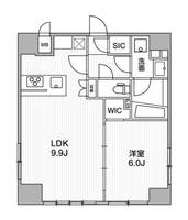 東京都中央区築地7(マンション)の賃貸物件の間取り