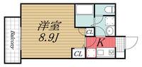 千葉県千葉市中央区松波4(マンション)の賃貸物件の間取り