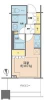 白金ザ・スカイ西棟の間取り