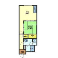 北海道函館市本町(アパート)の賃貸物件の間取り