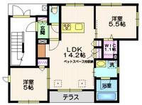 東京都大田区新蒲田3(マンション)の賃貸物件の間取り