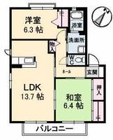 物件の間取り画像