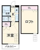 ラ・プルーネIIの間取り