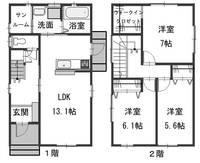 物件の間取り画像