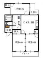 フレグランスの間取り