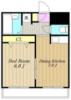 神奈川県川崎市麻生区百合丘1(マンション)の賃貸物件の間取り