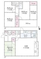 東京都杉並区南荻窪2(一戸建)の賃貸物件の間取り