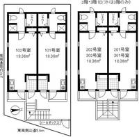 ヴァンヴェール八広の間取り