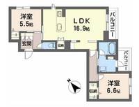 物件の間取り画像