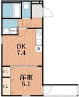 大阪府大阪市住吉区我孫子西1(アパート)の賃貸物件の間取り