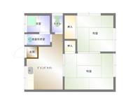 愛媛県新居浜市喜光地町2(一戸建)の賃貸物件の間取り