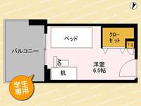 ロイヤルパークスER万代《Share万代》の間取り
