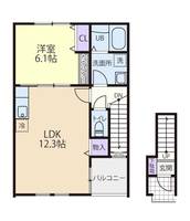 物件の間取り画像