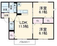 物件の間取り画像