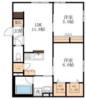 物件の間取り画像