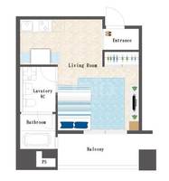 フェイズインアネックス博多の間取り