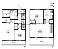 物件の間取り画像