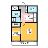 コスモマンションの間取り
