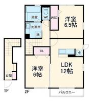 物件の間取り画像