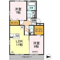 Y.サイレント ヴィラージュの間取り