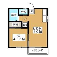 ハイツ・エコーの間取り