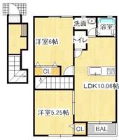 物件の間取り画像