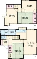 香川県高松市元山町(一戸建)の賃貸物件の間取り