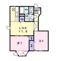 物件の間取り画像