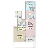 ComfortTerraceA棟の間取り