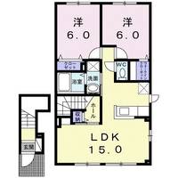 シャンパリーノIIIの間取り