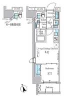 東京都台東区西浅草2(マンション)の賃貸物件の間取り