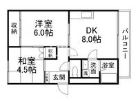 シャンブルの間取り
