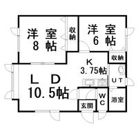 物件の間取り画像