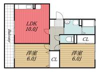 物件の間取り画像