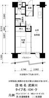 物件の間取り画像