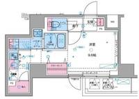 GENOVIA駒込駅 green veilの間取り
