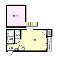 福岡県福岡市南区大橋2(アパート)の賃貸物件の間取り
