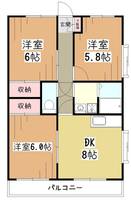 物件の間取り画像