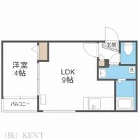 プレシェルト南円山の間取り