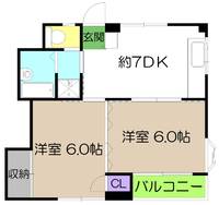 物件の間取り画像